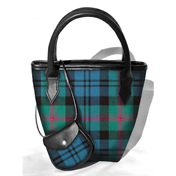 Handbag, Purse, Mini Iona Bucket Bag, Baird Tartan